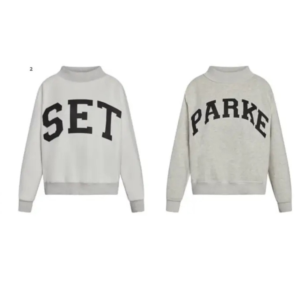 SET X PARKE Reversible Mockneck